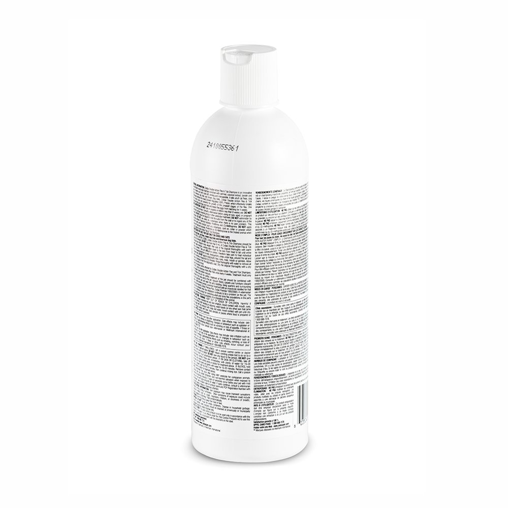 ZODIAC DOUBLE ACTION FLEA N TICK SHAMPOO for Dogs N Cats With Precor Insect Growth Regulator IGR 355